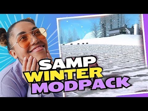 ❄️Samp Winter Modpack [Low PC] ❄️