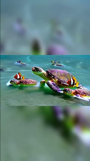 Finding Nemo Turtle Scene\nThis iconic scene from the beloved Pixar film Finding Nemo captures the...