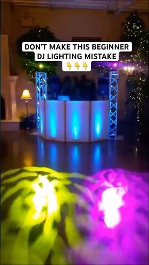 Don’t make the same beginner DJ lighting mistake I did