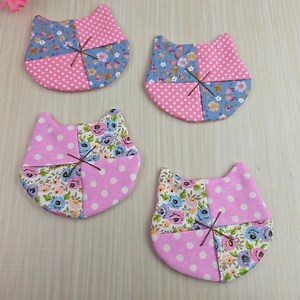 329K views · 5.5K reactions | How to Make a Patchwork Cat Shape from Fabric Scraps ✨ #PatchworkCat #FabricScrapProject #DIYCoasters #SewingForBeginners #CuteCraftIdeas | Modelist/Terzi Hatice DEMİR | Facebook