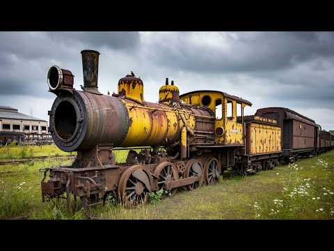 Real Footage of Abandoned Trains - So Rusty So Beautiful