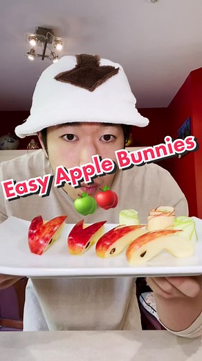 Fun Apple Bunny Cutting Ideas