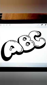 Comment dessiner les lettres ABC en style Graffiti