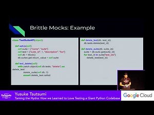 Yusuke Tsutsumi: Taming the Hydra: How we Learned to Love Testing a Giant Python Codebase