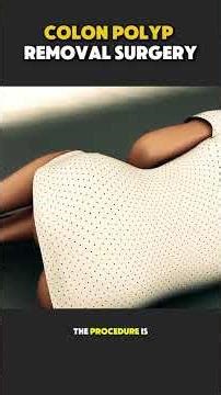 Colon Polyp Removal Surgery (Polypectomy) | Procedure explained #medicaleducation