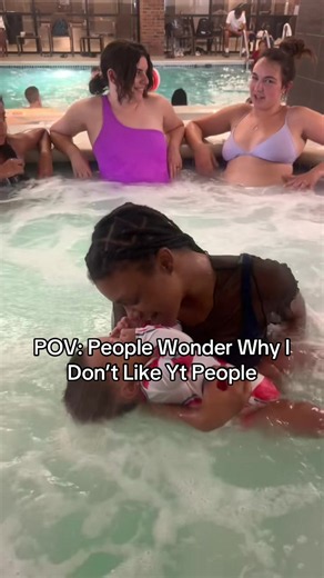 if I knew they was looking at me and my baby like this #xyzbca #viral #ytpeople #sahm #swimming