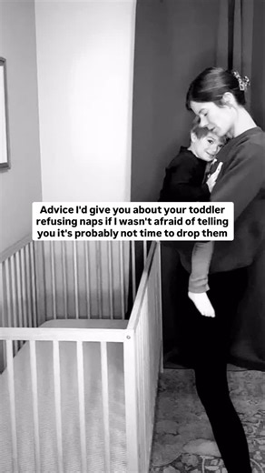 If your toddler is suddenly refusing to nap and your first instinct is “I guess they’re just done with naps," here's what I want you to try first: Separate lunch from nap. Don’t rush straight into nap after eating. Give them 30-45 minutes of playtime to let their body reset. A full belly and a full tank of FOMO don’t mix well with sleep. Say “goodnight” to a few toys. Toddlers don’t want to miss the fun. Saying goodnight to their favorite toys helps them feel like they’re not missing anything be