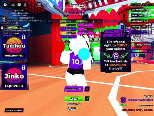 Divertido contenido de Roblox y Haikyuu