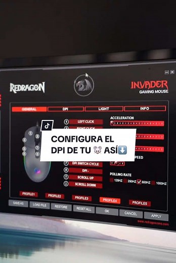 Configura el DPI de tu mouse de manera fácil