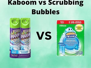 Kaboom vs Scrubbing Bubbles- Who Is The Winner