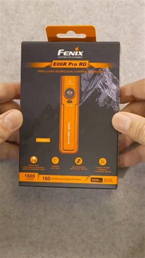 Unboxing Fenix E06R Pro RG and First Impressions