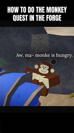 How to to the monke quest#roblox#clips #shorts#fyp#edit #viral#foryou#theforge #robloxshorts#gaming