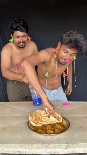 Bottle flip with chicken puri 🔥😋 #challenge #funny #viral #comedy #food #foodlover #foodie