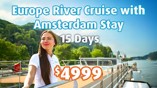 All-Inclusive Europe River Cruising, with Flights 😍 1,000's of 5 Star Reviews ⭐⭐⭐⭐⭐ Book Now and Create Your Own Unforgettable Memories! | HolidayMax