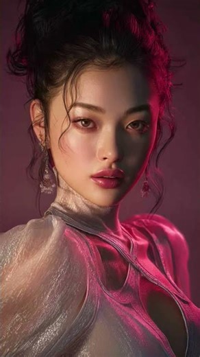 AI Asian Beauty ✨ Fashion Model Look | Saika AI