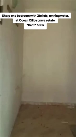 Sharp One Bedroom Apartment for Rent in Enugu