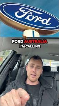 FORD Australia I’m Calling You Out! #australia #ford #fordperformance