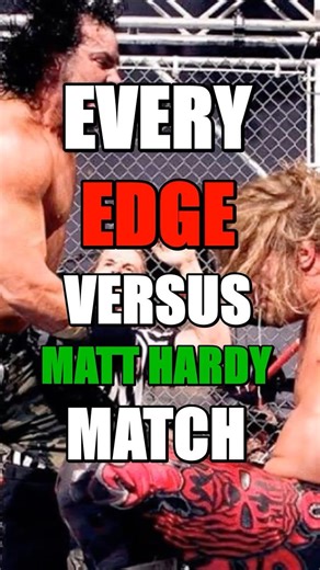 Every Edge vs Matt Hardy Match #Edge #MattHardy #WWE