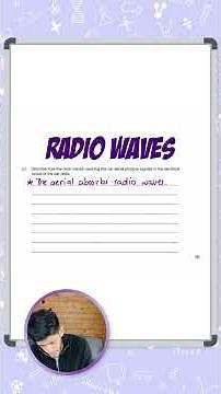 GCSE Physics: Exam Question | Radio Waves