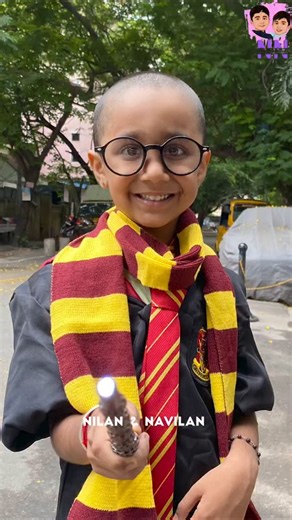 Nilan & Navilan's Diary👶👣 | Harry Potter Dress ❌ Raincoat ✅ 😅😅 Nilan Atrocities 😂 #arunaravindtwins #vaishalipriya #nilannavilan | Instagram