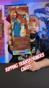 Transformers Cards by Kayou! 🔥 #transformers #g1 #cardbreaks #rippingpacks