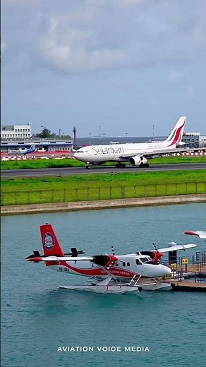 SriLankan Airlines Airbus A330-200 Landing at Velana International Airport, Maldives