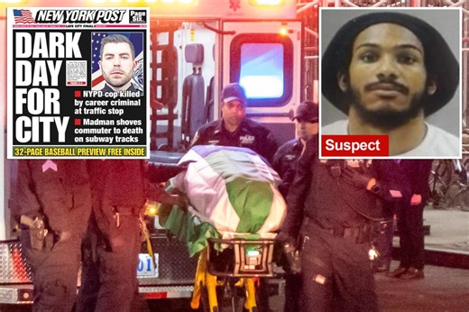 Suspected NYC cop-killer stashed shiv in body cavity in case he needed it that night: police source