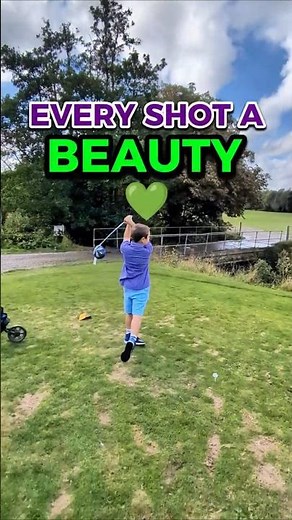 Every Shot A Beauty 💚 | ⛳ Archie's Golf Journey