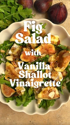 12K views · 76 reactions | This fresh fig salad is what summer dreams...