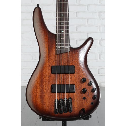 Ibanez Standard SR500A Electric Bass Guitar - Mahogany Brown Burst Low Gloss