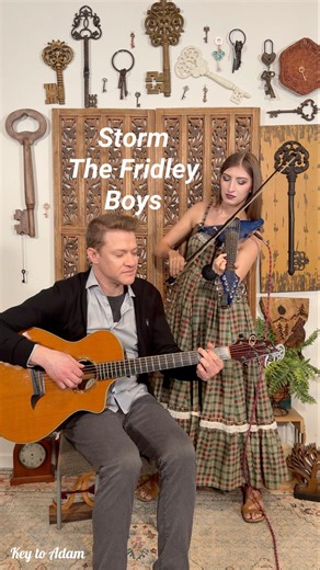 Storm by WV Artist Duo The Fridley Boys on electric violin & guitar #music #violin #guitar #song