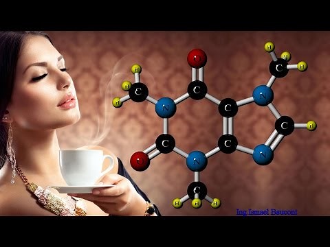 Caffeine: 3D Molecule Animation