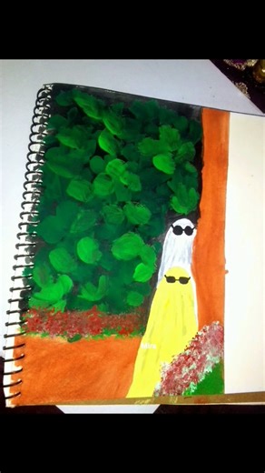 Tempora colour on paper/ Cute Ghost art👻#shorts #youtube #painting #drawing