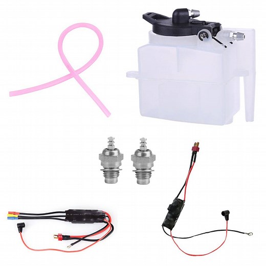 Starter Kit for TOYAN FS-L200 Engine (Glow Plug   Ignition Module   ESC   Oil Tank   Tubing)
