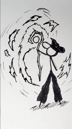 ただカッコいい棒人間を描く人 #棒人間 #イラスト #アニメーション