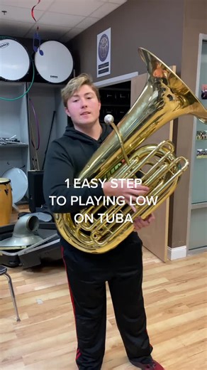How to Play Low Notes on Tuba
