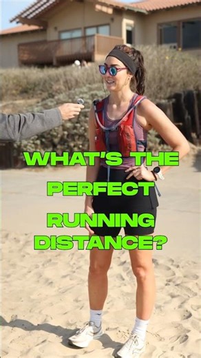 STOPPING RUNNERS TO ASK THEM WHATS THE BEST DISTANCE TO RUN #fitness