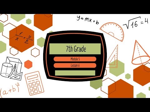 7th Grade Module 5 Lesson 6 (Eureka Math Squared)