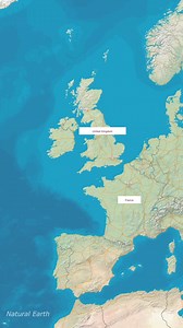 Significance of Channel tunnel between UK and France. #geography #map #knowledge | NahianX
