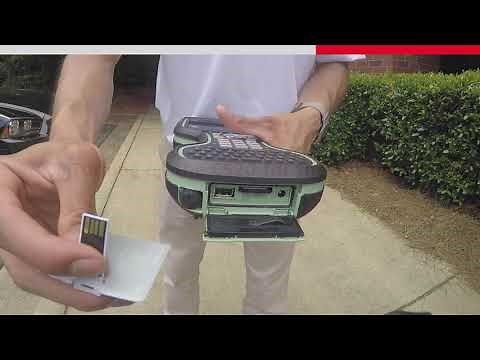 Leica GS07 – 02: Turning on the CS20 for the 1st time