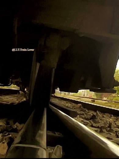 How Wheel Flange Prevents Derailment #TrainSafety #Wheels #train #crossing #shorts