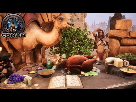ALL COOKING/BREWING RECIPE LOCATIONS | Conan Exiles |