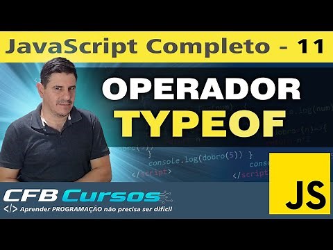 Operador Typeof, retornando o tipo da variável - Curso de Javascript Moderno - Aula 11