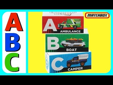 Learn ABC Alphabet! Matchbox Learning Blox! Fun Educational ABC Alphabet Video For Kids, Kindergarte