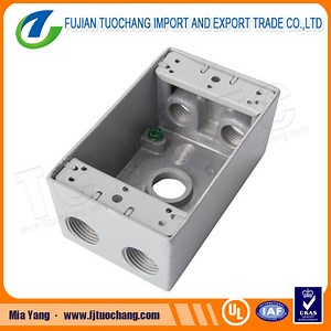[Hot Item] Weatherproof Box 1 Gang with 1/2-Inch or 3/4-Inch Outlets
