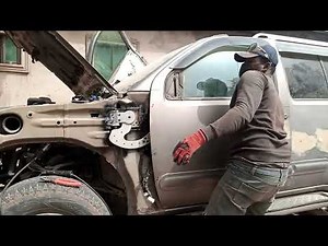 How to installed vertical doors Lambodoors step by step on pathfinder part3