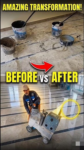 How to Sand and Polish Marble Floors Like a Pro | Stunning Before & After Results