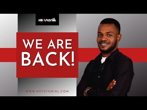 HS Tutorial is BACK!!! Please Tell Us What You Would Love To Learn - www.hstutorial.com