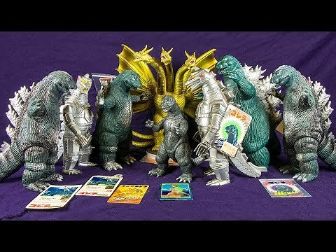 Vintage Godzilla Toys: Bandai 1983-1988 (Part 1 of 2)