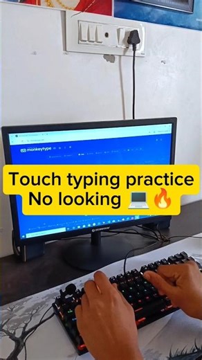 Touch Typing Practice | Learn Without Looking at Keyboard🖼️